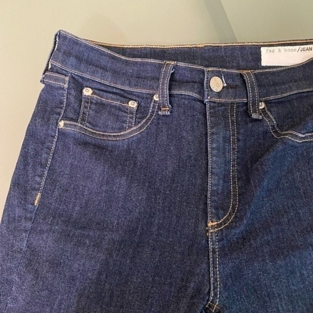 Rag & Bone 10” Skinny High Waist Jeans Size 27 - Picture 4 of 5